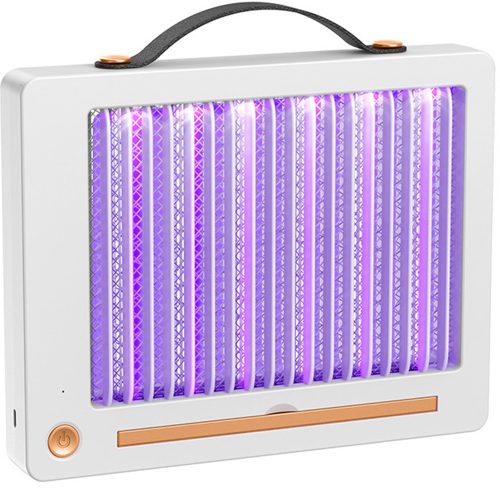 Szúnyog-, rovar riasztó lámpa, hordozható, UV fényű, USB, 26cm x 20cm x 3,5cm