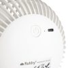 Ruhhy vezeték nélküli ventilátor, USB, fehér, 3in1