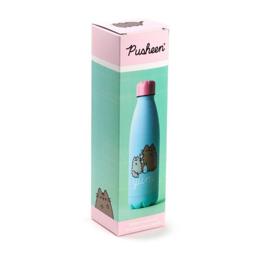 Thermo Kulacs 500 ml – Rozsdamentes Acél – Pusheen Macska, Meleg & Hideg Italhoz