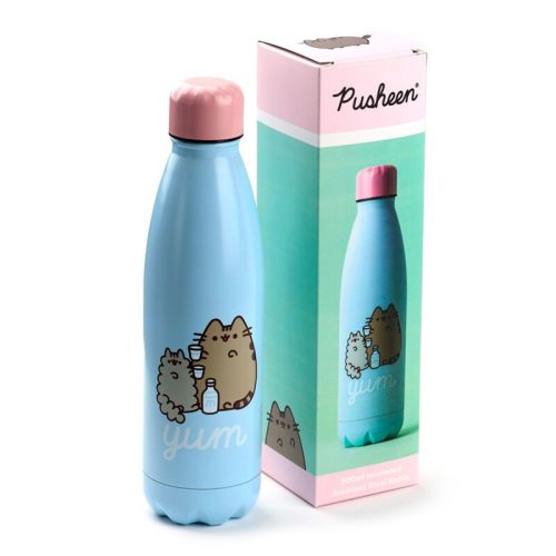 Thermo Kulacs 500 ml – Rozsdamentes Acél – Pusheen Macska, Meleg & Hideg Italhoz