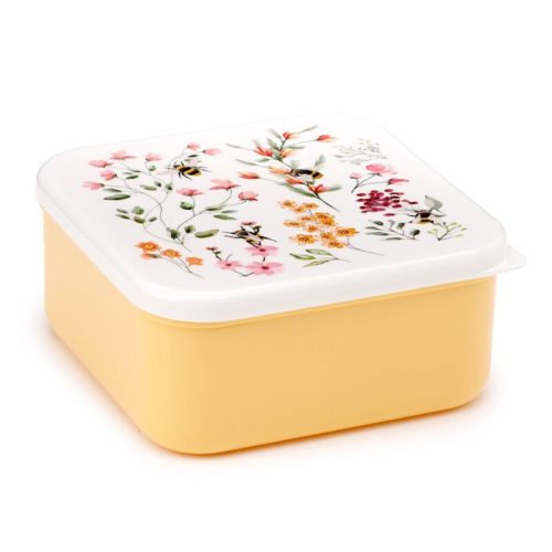 Uzsonnás Doboz Szett – 3 db (M/L/XL), Nektármezők Mintával, BPA-mentes