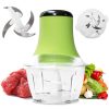 Elektromos zöldség-gyümölcs daráló, aprítógép, 300W, 1800 ml-es tartály