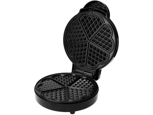 Gofrisütő, szív alakú, tapadásmentes, 1000W, 