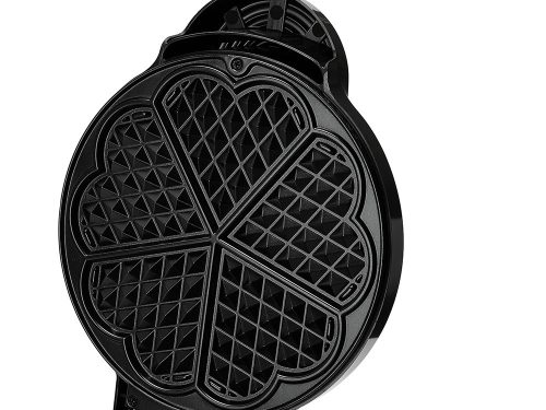 Gofrisütő, szív alakú, tapadásmentes, 1000W, 