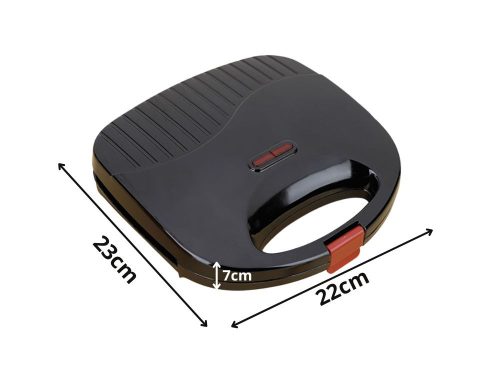 Szendvicssütő, Mickey, mosolygós figurák, 750W