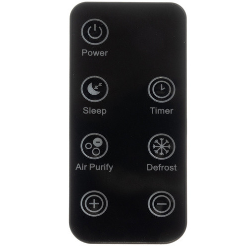 Ruhhy páramentesítő, légtisztító, érintőképernyős panellel, távirányítóval, intelligens, fehér