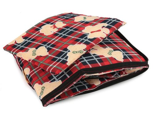 Kutyaház / Macska kennel kivehető betéttel – L méret (32 × 34 × 30 cm)