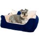 Puha kutya- és macskaágy, kanapé közepes méretű háziállatoknak – 64 × 46 × 20 cm