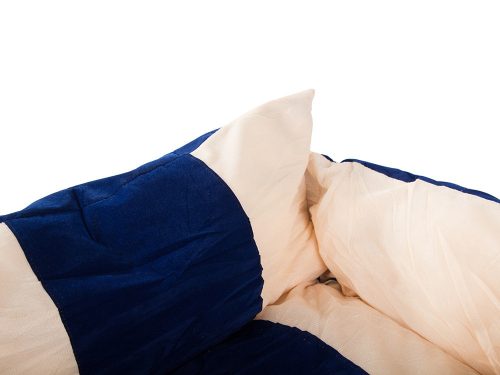 Puha kutya- és macskaágy, kanapé közepes méretű háziállatoknak – 64 × 46 × 20 cm