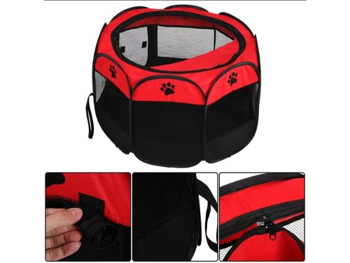 Összecsukható kutyaház és macskaház, kisállat ketrec, kennel – nagy, könnyű, hordozható