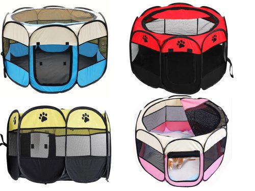 Összecsukható kutyaház és macskaház, kisállat ketrec, kennel – nagy, könnyű, hordozható