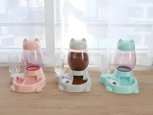 2in1 automata etető és vízadagoló – kutya és macska