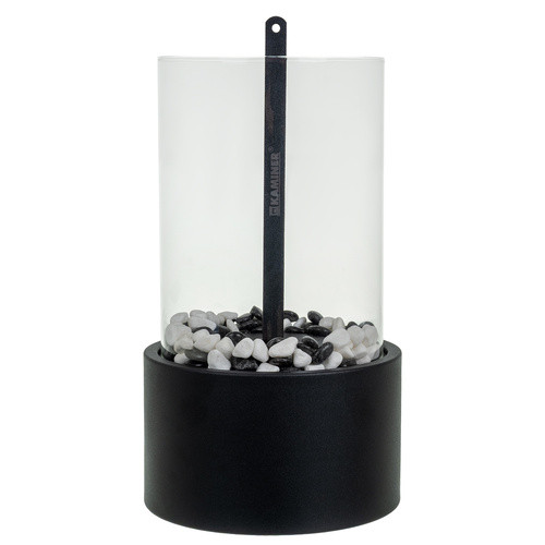 Kaminer biokandalló, látványkandalló, asztali kandalló, füstmentes, loft stílusú, üvegfalú,  univerzális használat, 28 x 16 x 16 cm