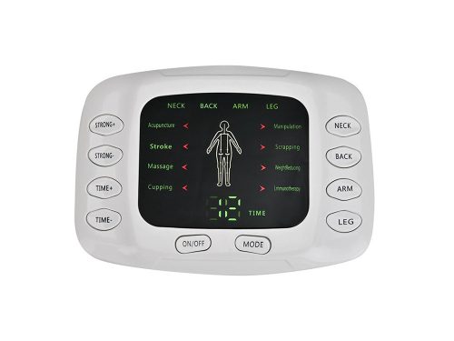 Elektrostimulátor, izomstimulátor, EMS, pulzáló masszírozó, digitális kijelző