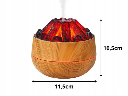 Faszenes párásító CX-L353 – 300ml, LED fény, USB, csendes működés