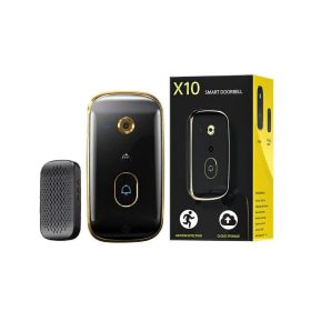   Okos videó kapucsengő Wi-Fi kapcsolattal, intelligens kaputelefon, éjjellátó és mozgásérzékelő funkcióval