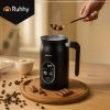 RUHHY elektromos tejhabosító LED kijelzővel – krémes hab pillanatok alatt