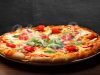Elektromos pizzasütő – 1000 W, tapadásmentes bevonattal, gyors sütéshez
