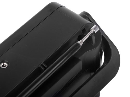 Konyharádió / hordozható építési rádió – RDD RD-306 X-BASS, FM/AM/SW, újratölthető, zseblámpával