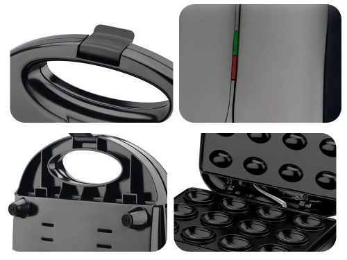 Elektromos diós sütő – tapadásmentes bevonat, 12 db kapacitás, 750W