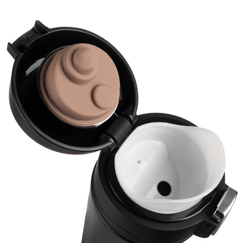 Termobögre / termosz pohár forró italokhoz – 440 ml, szivárgásmentes, RUHHY