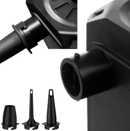 Akkumulátoros szivattyú matracokhoz, csónakokhoz, labdákhoz – USB-C, 5000 mAh