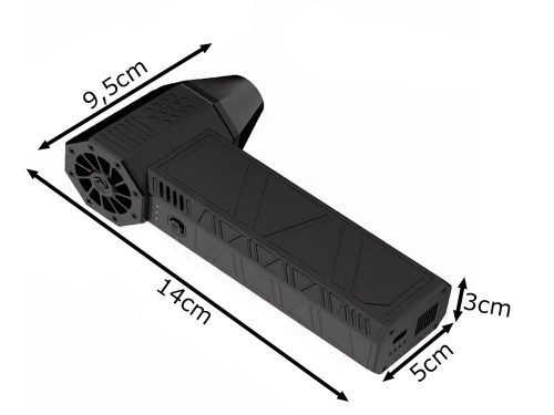 Nagy teljesítményű elektromos fúvóka – akkumulátoros portalanító számítógéphez és elektronikához