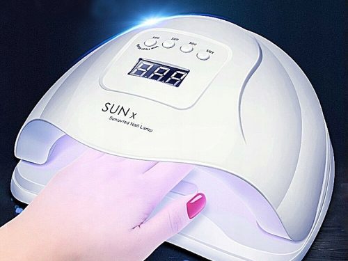SUN X5 PLUS Körömlámpa 54W, műkörmös lámpa – 36 LED, UV/LED hibrid és zselés lakkokhoz