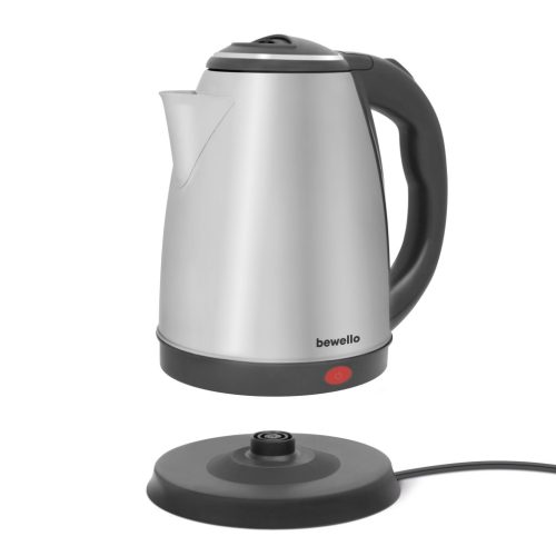 Rozsdamentes acél vízforraló 2 L – 2000 W, 360°-os talppal