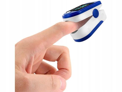 Orvosi pulzoximéter ujjra – SpO₂ oxigénszint és pulzusmérő OLED kijelzővel