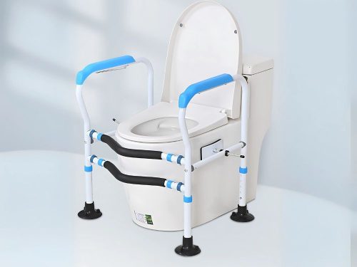 Állítható WC kapaszkodó időseknek – stabil, csúszásmentes WC fogantyú korlát