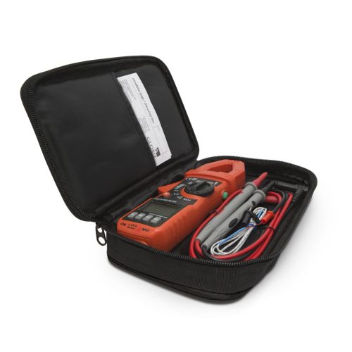 Digitális lakatfogó - True RMS - LPF - 3½ digit, 0.1 mV - 600 V DC, 1 mV - 600 V AC, -20°C - 750°C