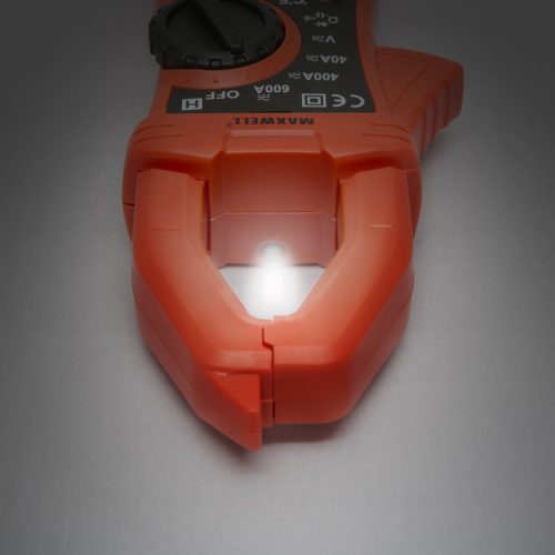 Digitális lakatfogó - True RMS - LPF - 3½ digit, 0.1 mV - 600 V DC, 1 mV - 600 V AC, -20°C - 750°C