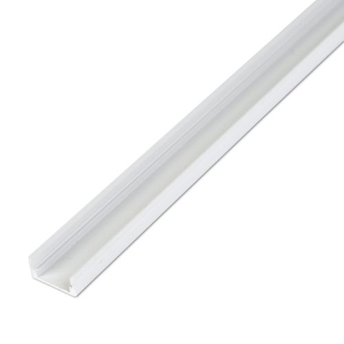 LED aluminium profil sín - 1000 x 17 x 8 mm - U profil - fehér