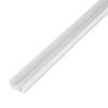 LED aluminium profil sín - 2000 x 17 x 8 mm - U profil - fehér