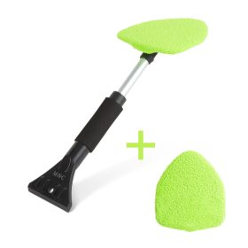   2 az 1-ben autós ablaktisztító - páratörlővel és jégkaparóval