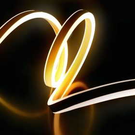   NEON LED szalag - melegfehér - 5 m - 220-240V - 2835 SMD - 120 LED/m - 6W/m