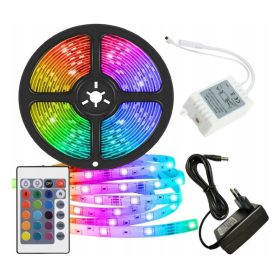 RGB LED szalag - 5 m - 60 LED / m - IP65