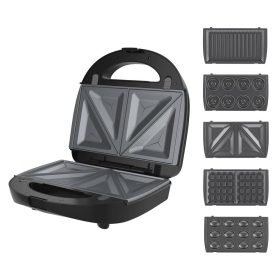   WinningStar - Tapadásmentes melegszendvics sütő 5 az 1 -ben - 750 W