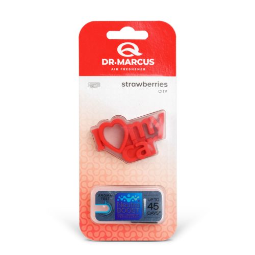 Dr. Marcus CITY I LOVE MY CAR STRAWBERRIES Illatosító