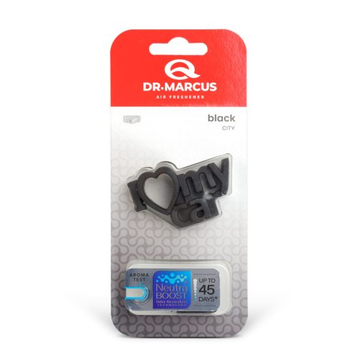 Dr. Marcus CITY I LOVE MY CAR BLACK Illatosító