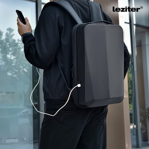 Axen merevített Usb-s laptop hátizsák