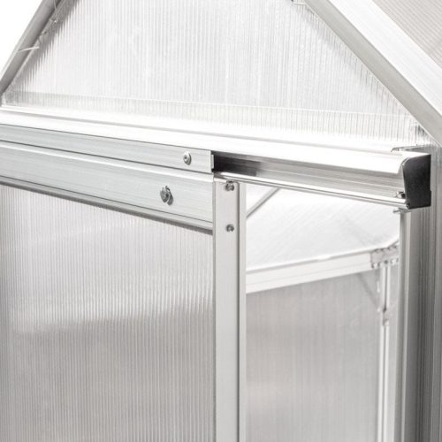 Polikarbonát üvegház 250 x 310 x 124/205 cm