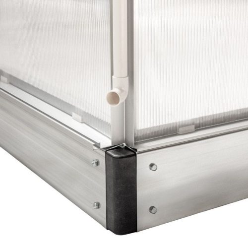 Polikarbonát üvegház 250 x 430 x 124/205 cm