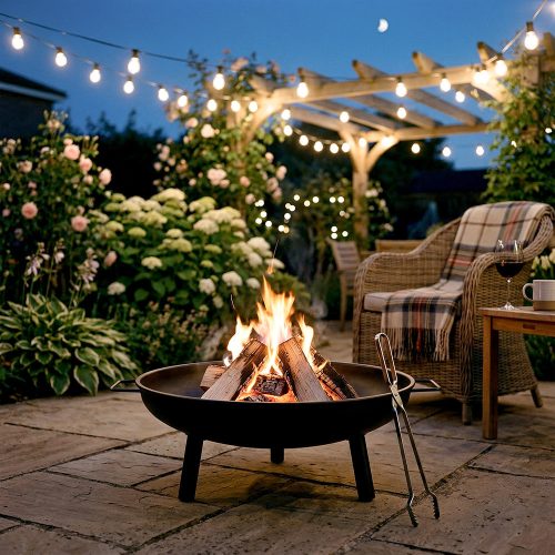 Hordozható tűzrakó 58 cm