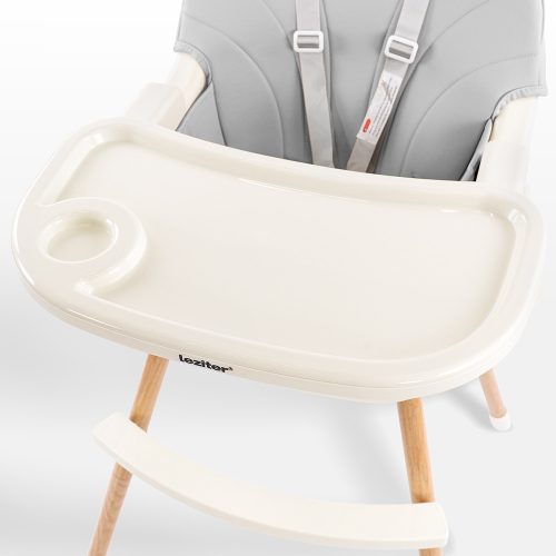 Etetőszék 2 az 1-ben szürke