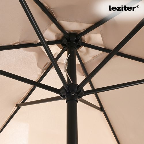 Gina kerti napernyő bézs 300 cm