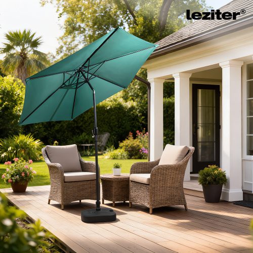 Gina kerti napernyő zöld 300 cm