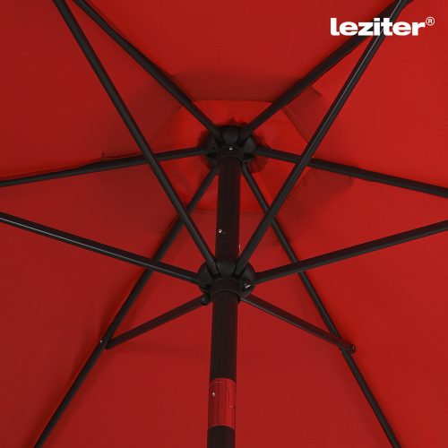 Gina kerti napernyő piros 300 cm