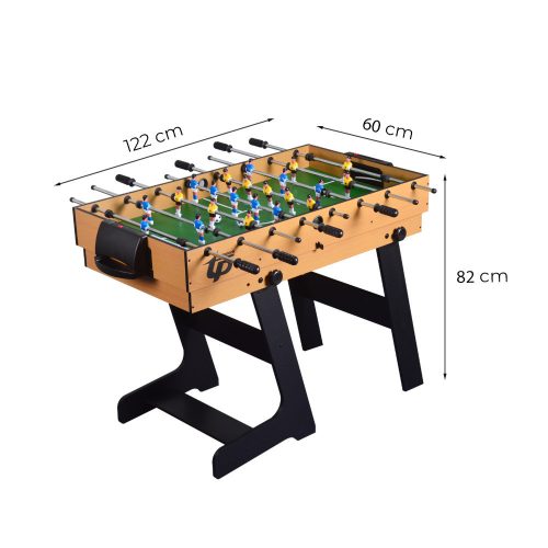 4 az 1-ben játékasztal, csocsó, ping-pong, biliárd és curling bowling játékhoz